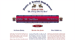 Desktop Screenshot of khs66.org